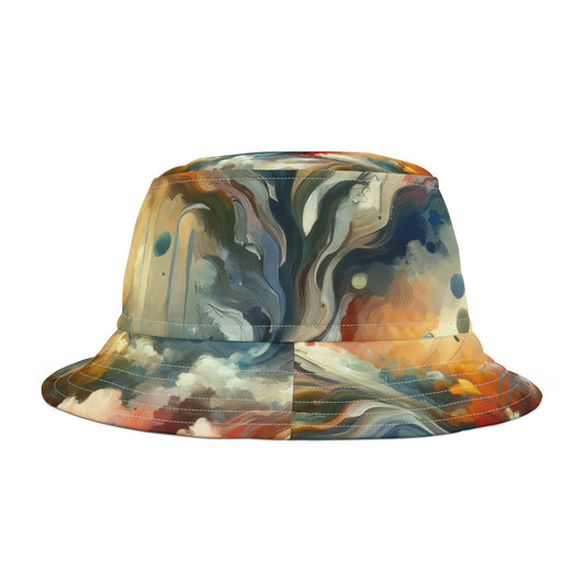 Abstract Forgiveness Offering Bucket Hat (AOP)