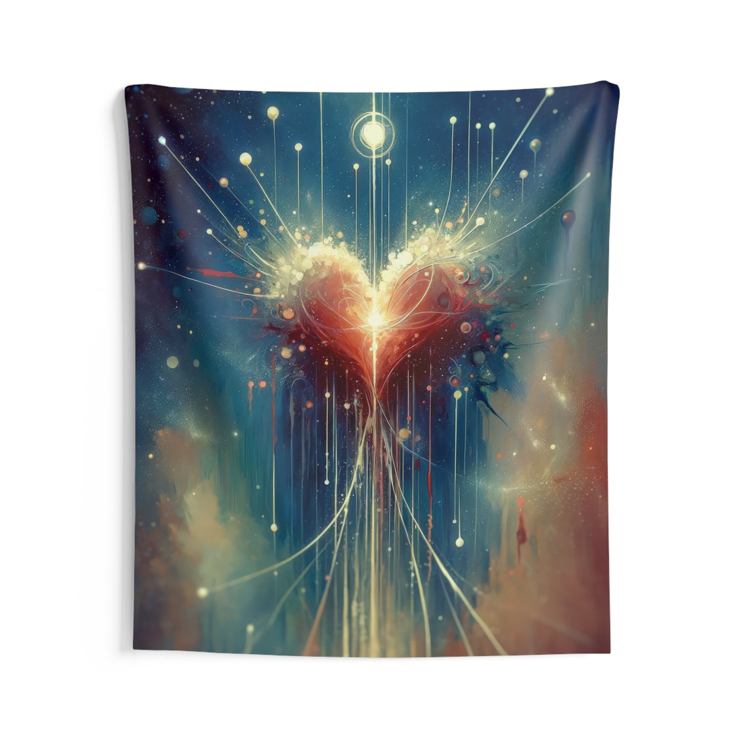 Transcendent Connection Beauty Indoor Wall Tapestries