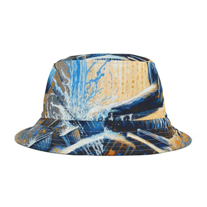 Meditative Kinetic Tachism Bucket Hat (AOP)