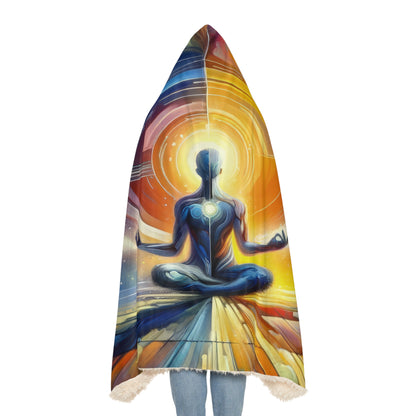 Techno Spiritual Synthesis Snuggle Blanket