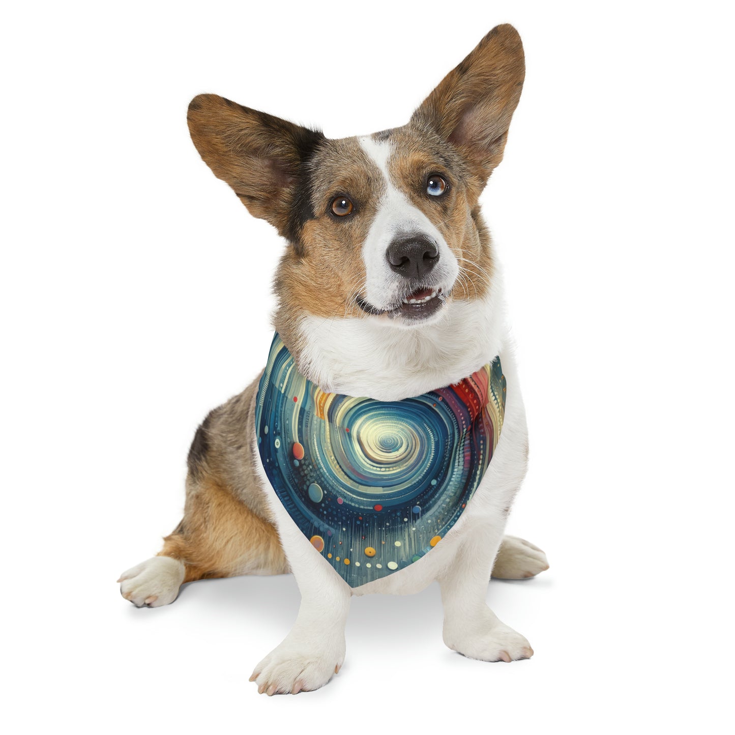 Considerate Echoes Resonate Pet Bandana Collar