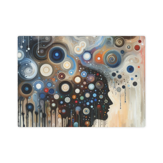 Universal Personal Tachism Canvas Photo Tile