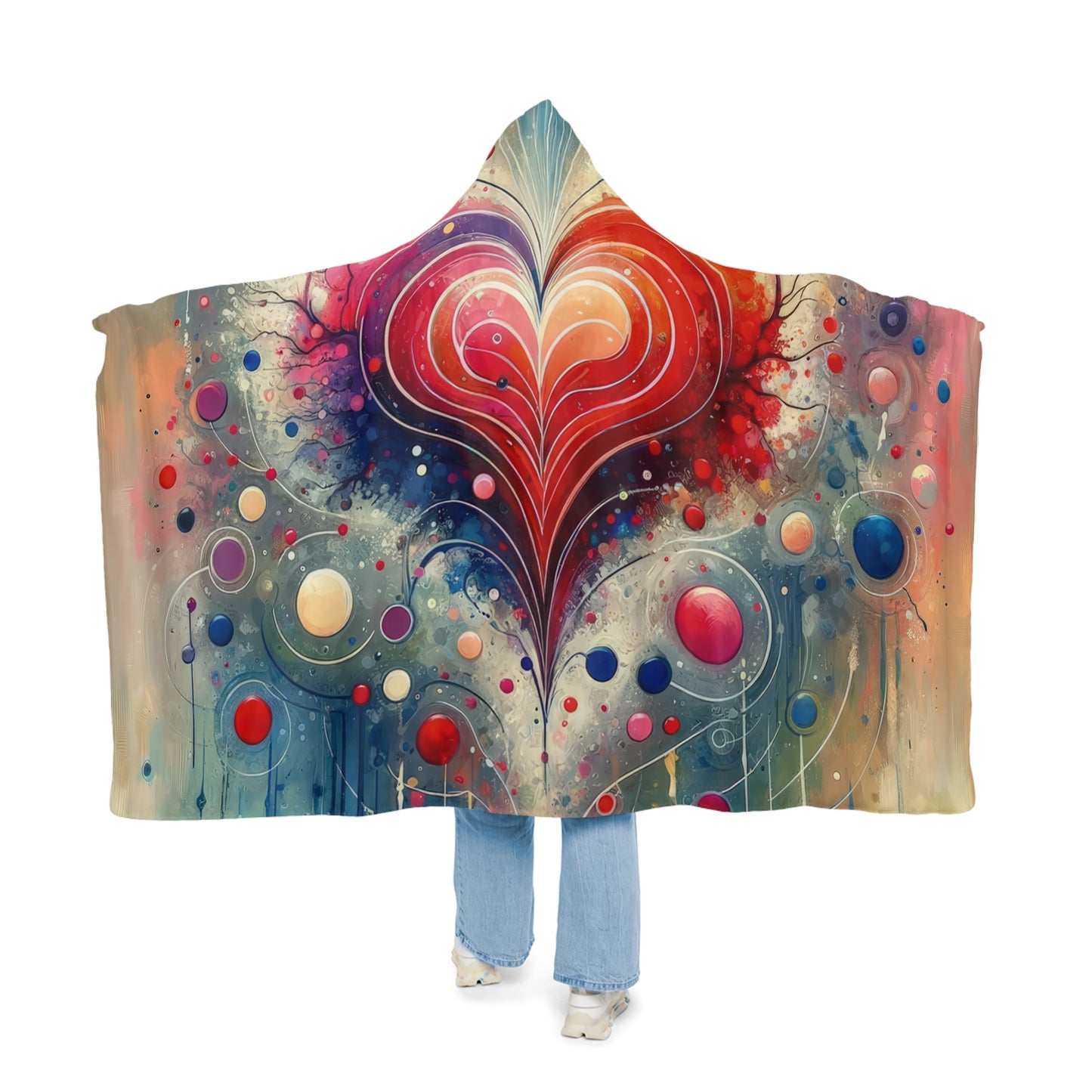 Emotional Physics Heart Snuggle Blanket