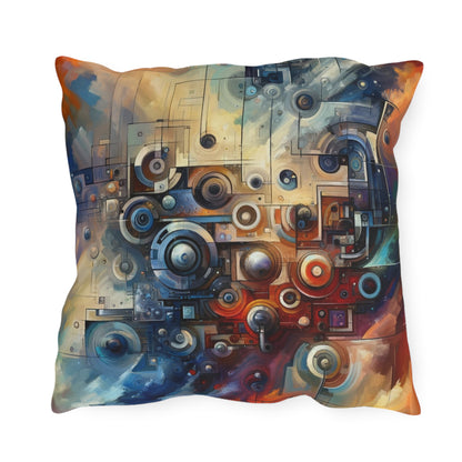 Tech Gratitude Fusion Outdoor Pillows