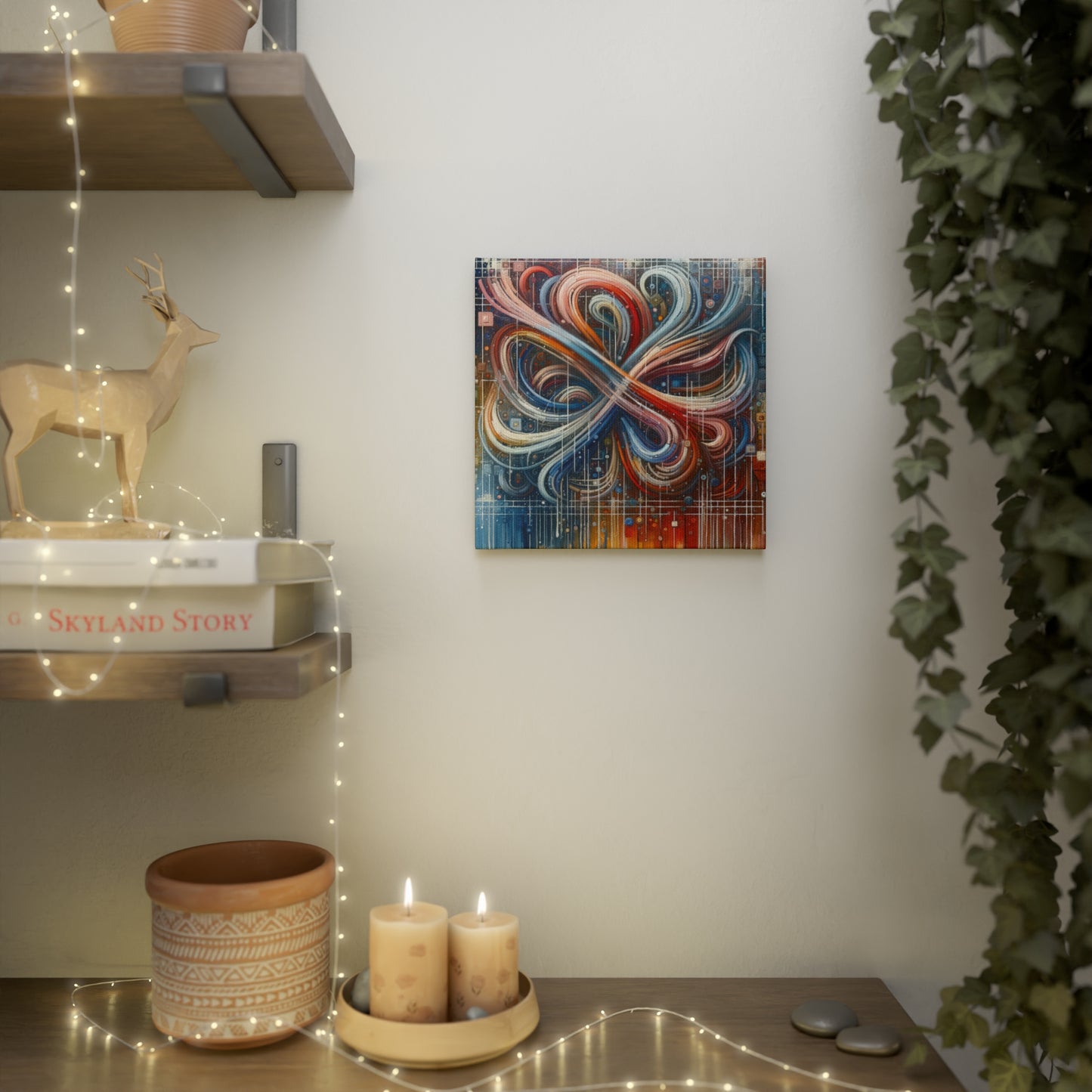 Humanity Tapestry Unification Canvas Photo Tile
