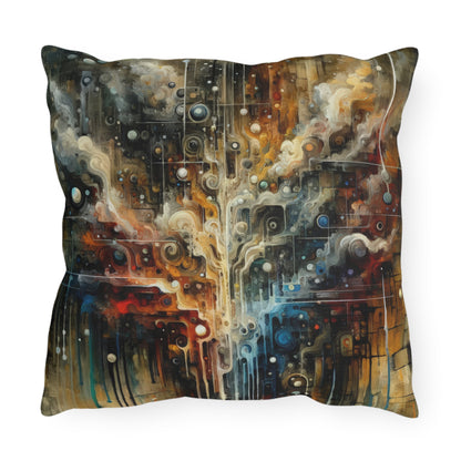 Integral Stewardship Abstract Outdoor Pillows