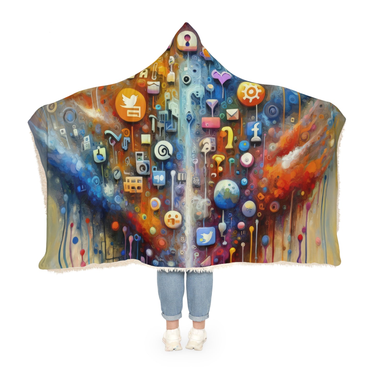 Digital Essence Revelation Snuggle Blanket