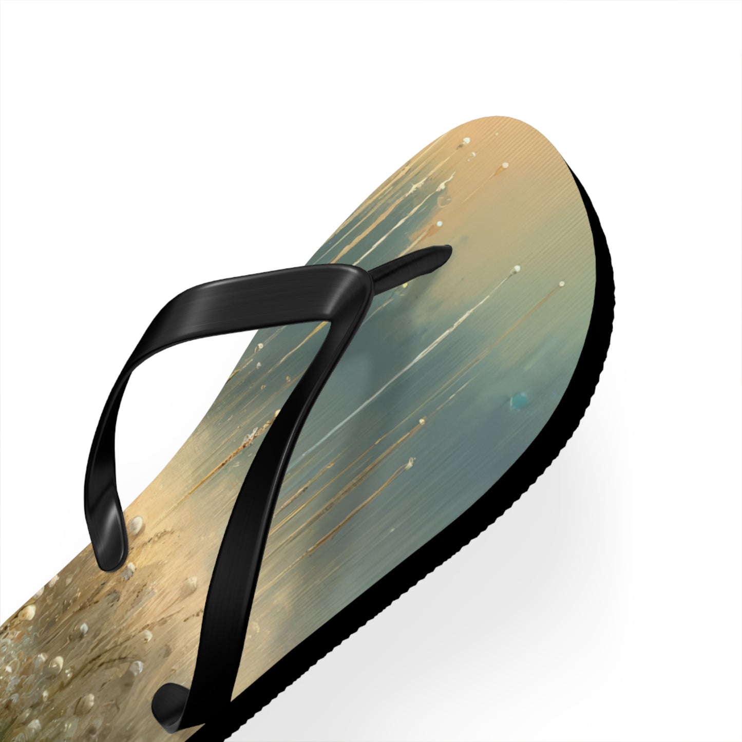 Observant Delicacy Heart Flip Flops