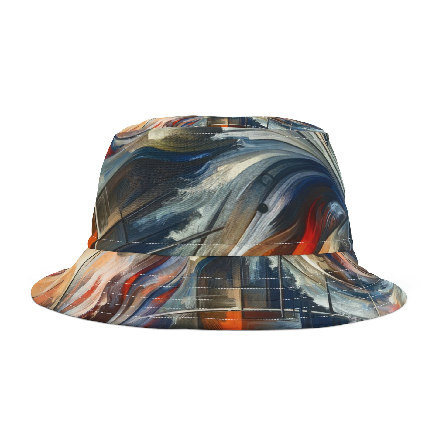 Symphonic Empathic Swirls Bucket Hat (AOP)