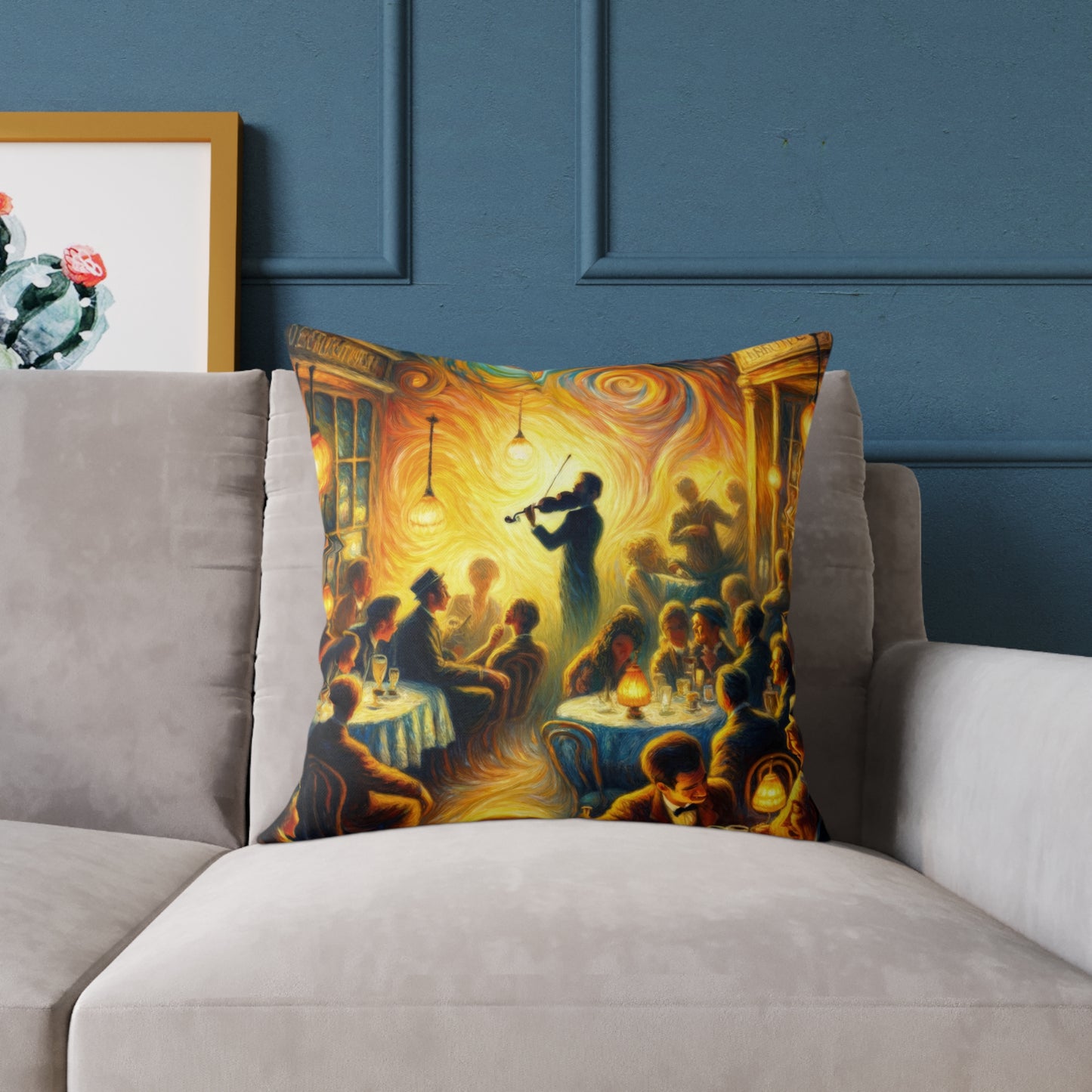 Bistro Emotive Entry Spun Polyester Pillow