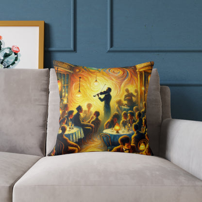 Bistro Emotive Entry Spun Polyester Pillow