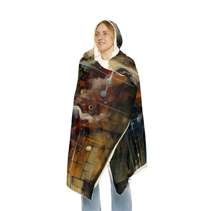 Integral Stewardship Abstract Snuggle Blanket