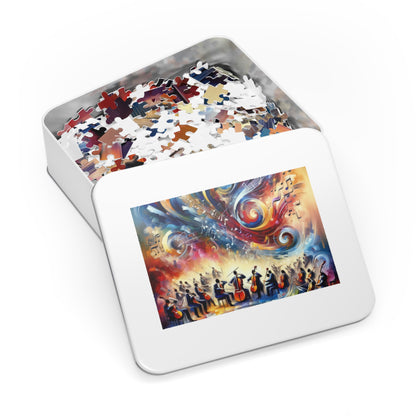 Vibrant Maestro Symphony Jigsaw Puzzle (30, 110, 252, 500,1000-Piece)