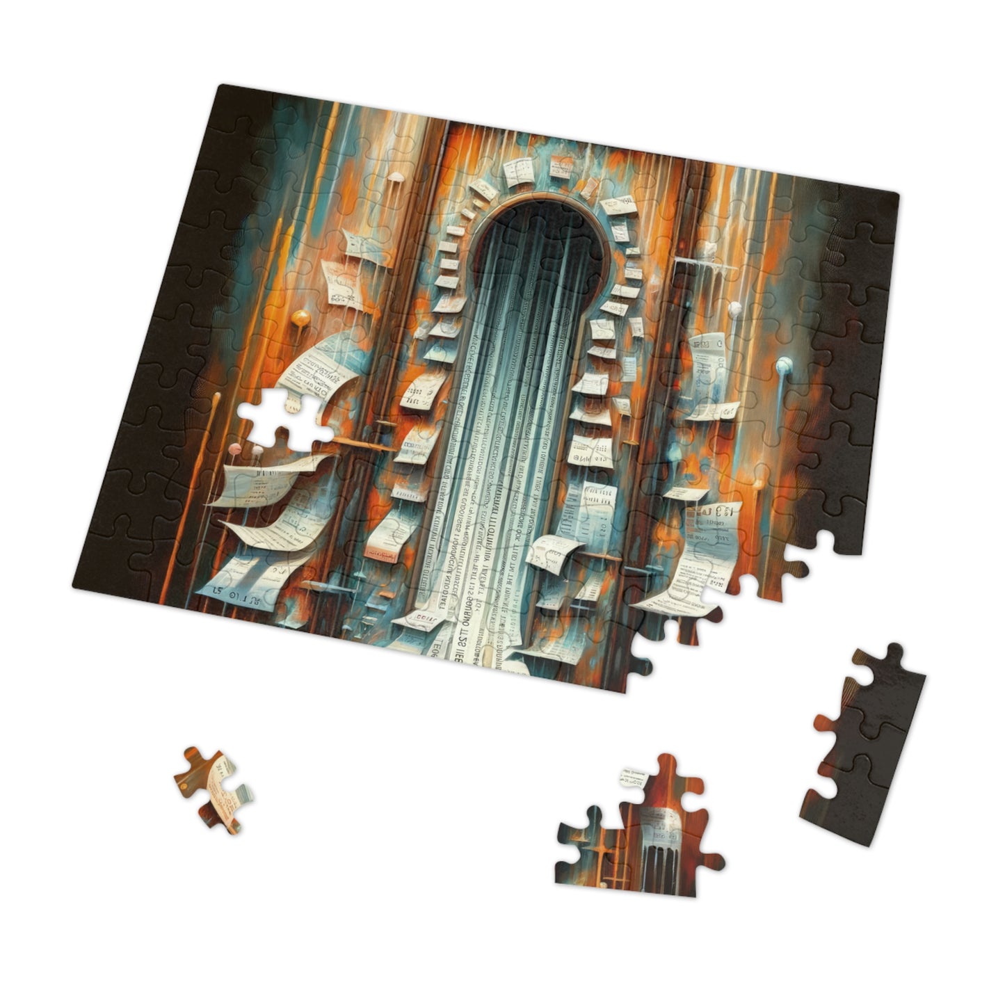 Illuminated Truths Mirror Jigsaw Puzzle (30, 110, 252, 500,1000-Piece)