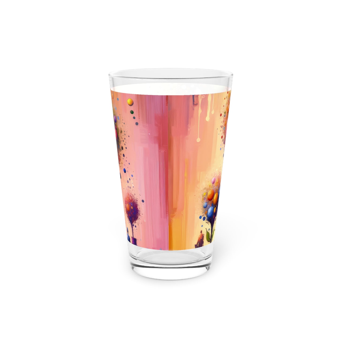 Vibrant Digital Arboriculture Pint Glass, 16oz