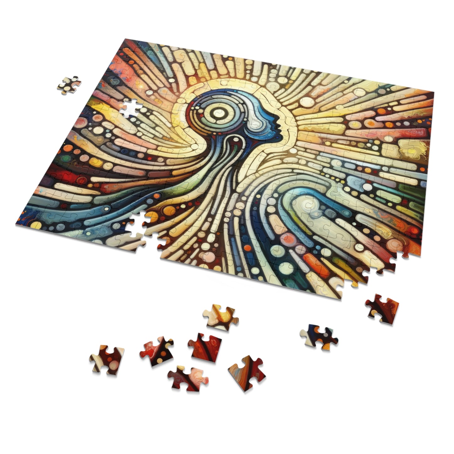 Inner Mosaic Kindness Jigsaw Puzzle (30, 110, 252, 500,1000-Piece)