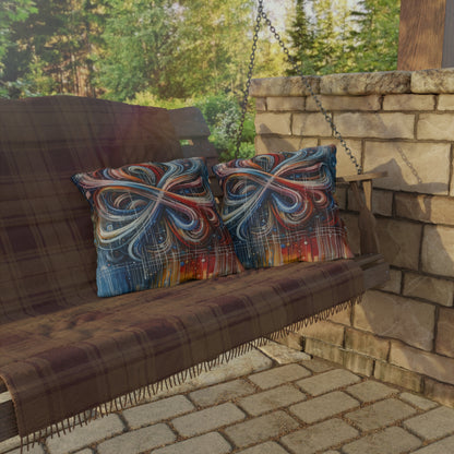 Humanity Tapestry Unification Outdoor Pillows