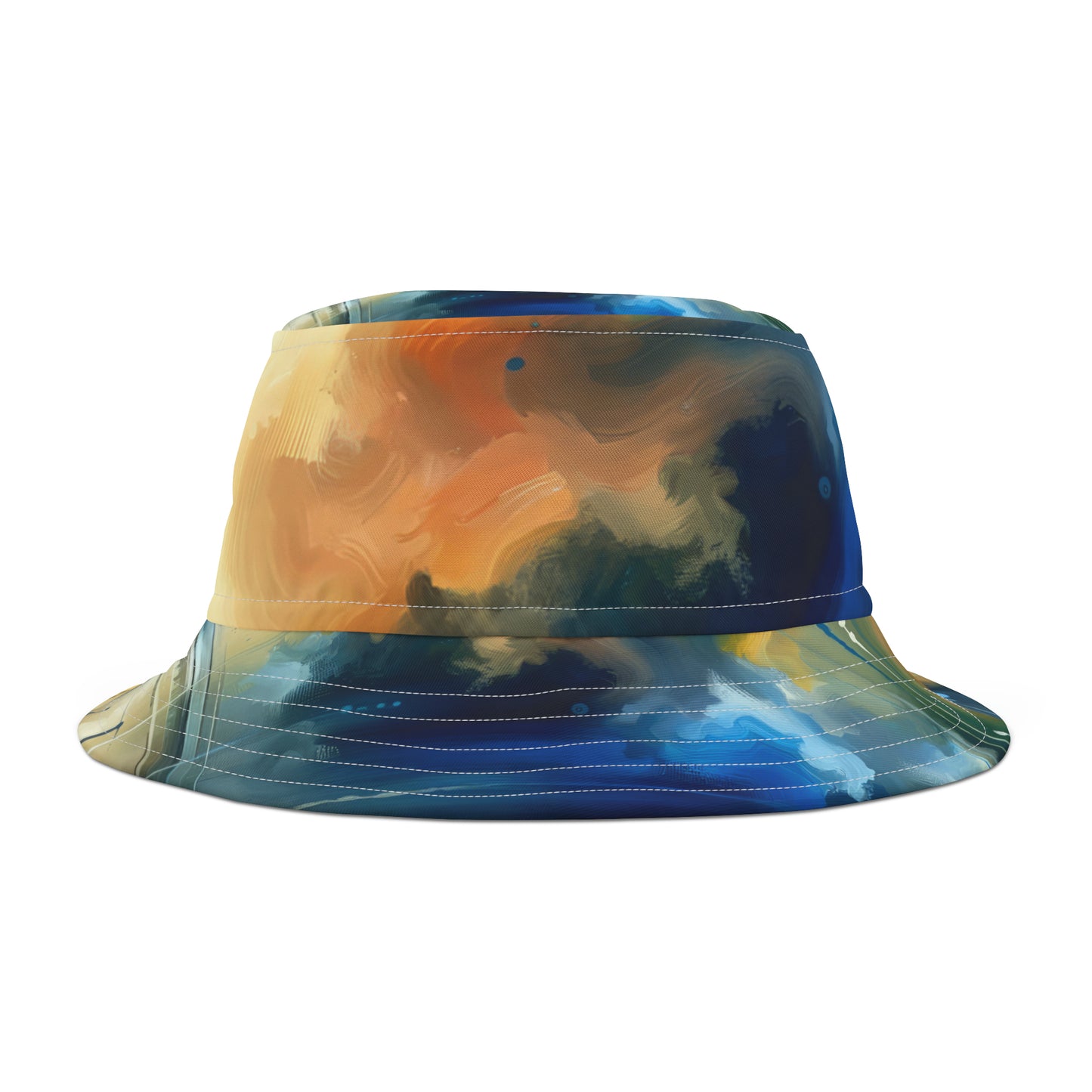 Resonance Abstract Healing Bucket Hat (AOP)