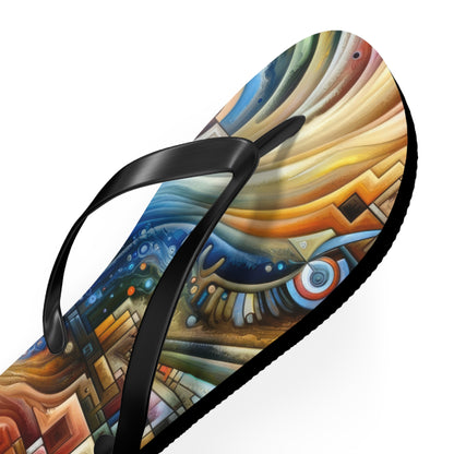 Awakening Spiral Empowerment Flip Flops