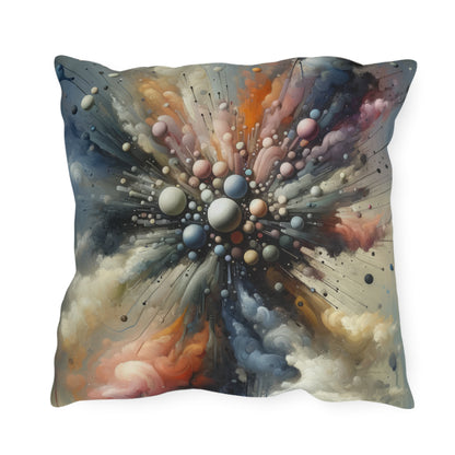 Impactful Deeds Ripple Outdoor Pillows