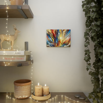 Unity Abstract Vibrancy Canvas Photo Tile