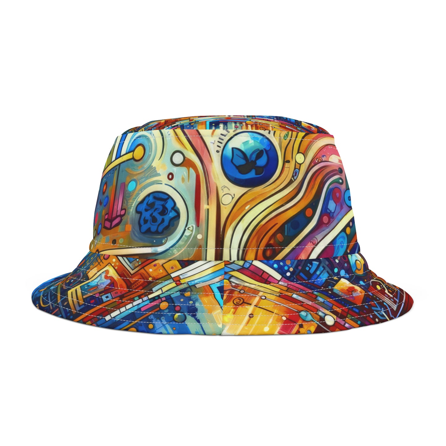 Supportive Divided Empathy Bucket Hat (AOP)