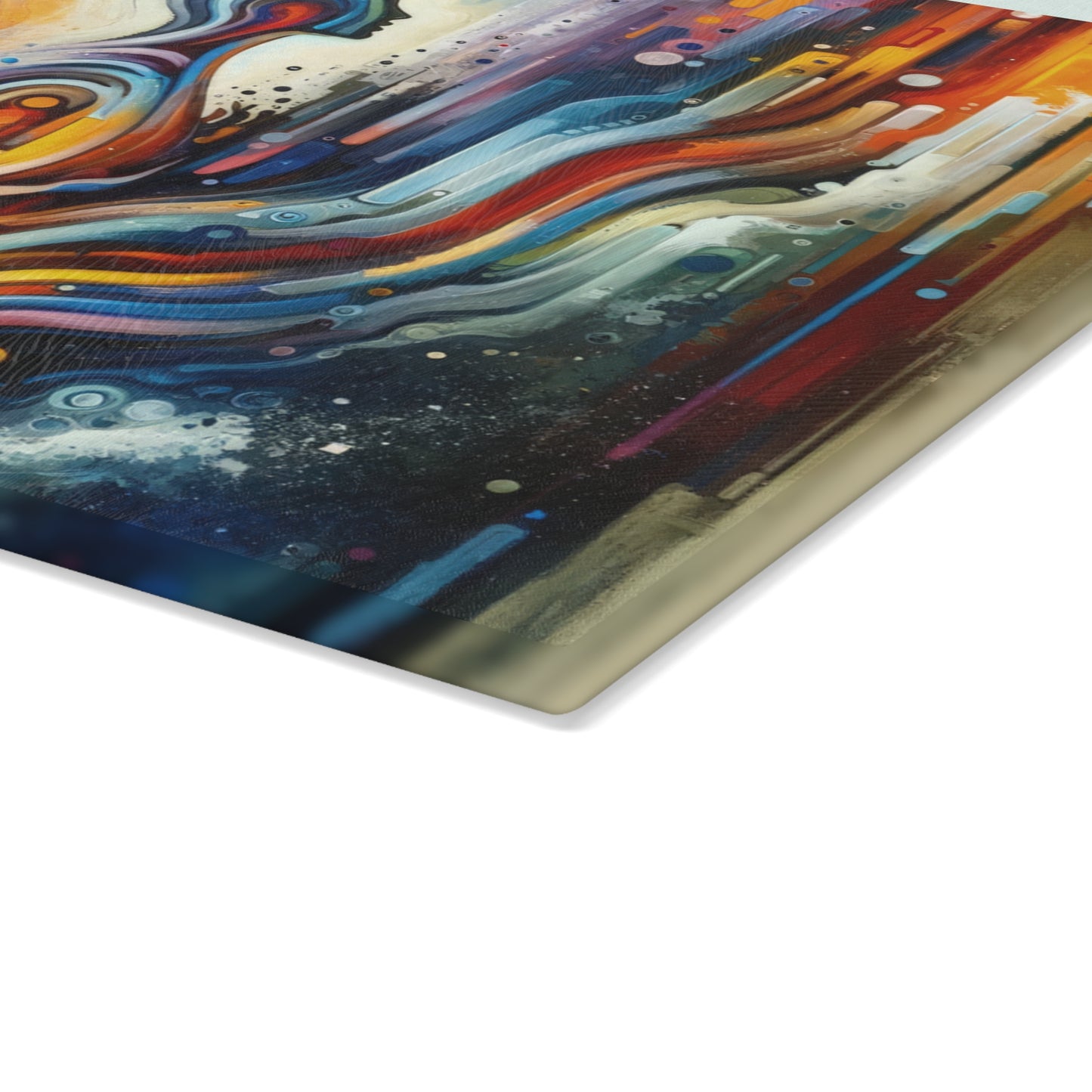 Threshold Collective Consciousness Glass Cutting Board