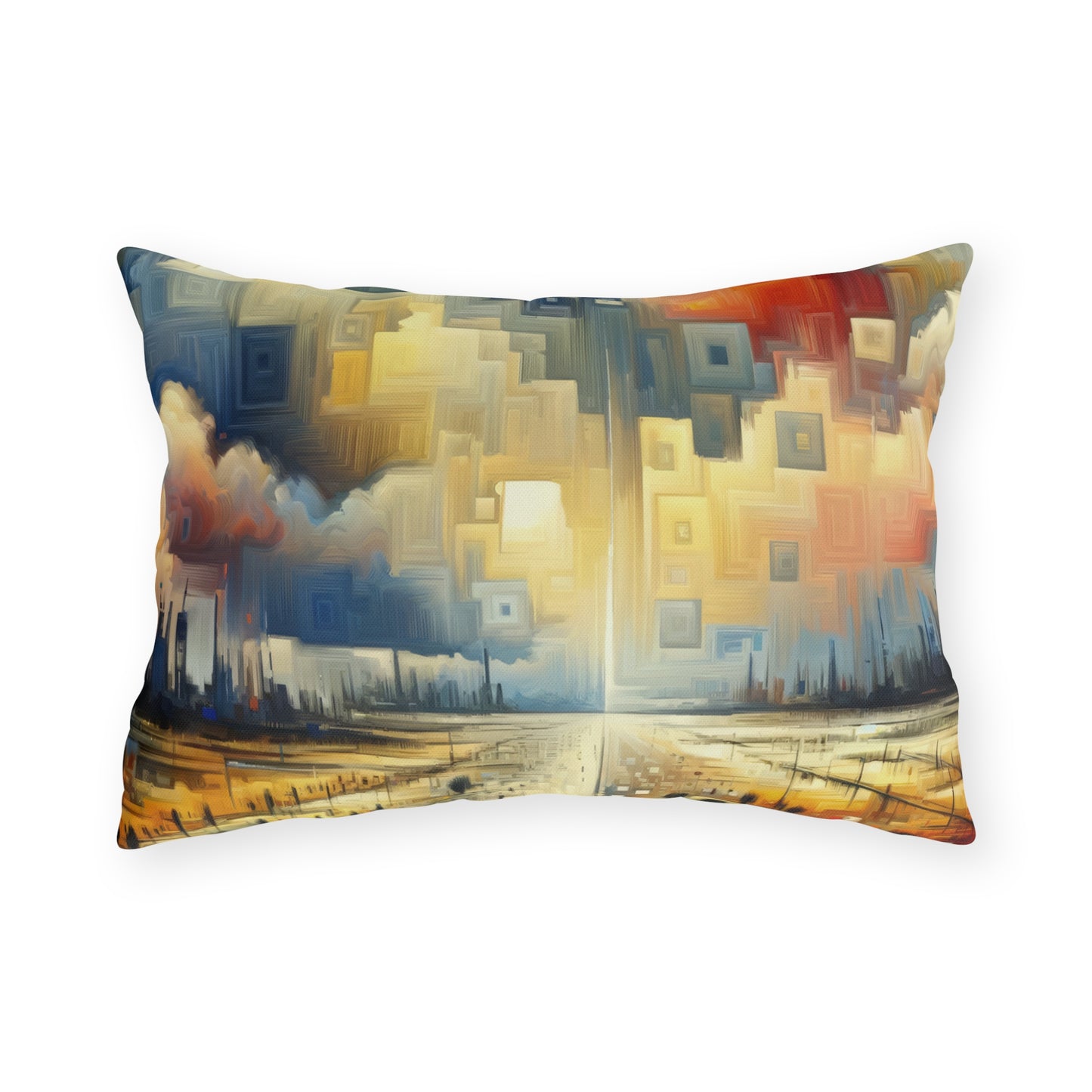 Earnest Gathering Rainwater Outdoor Pillows