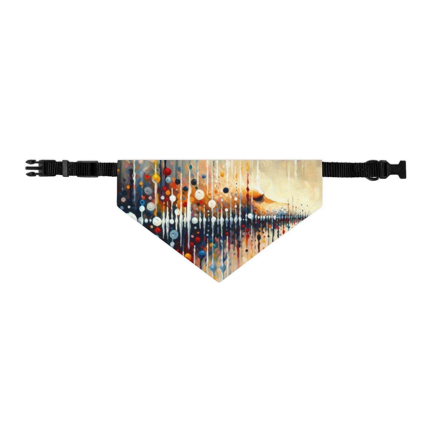 Distant Barking Echoes Pet Bandana Collar