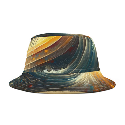 Awakened Heart Waves Bucket Hat (AOP)