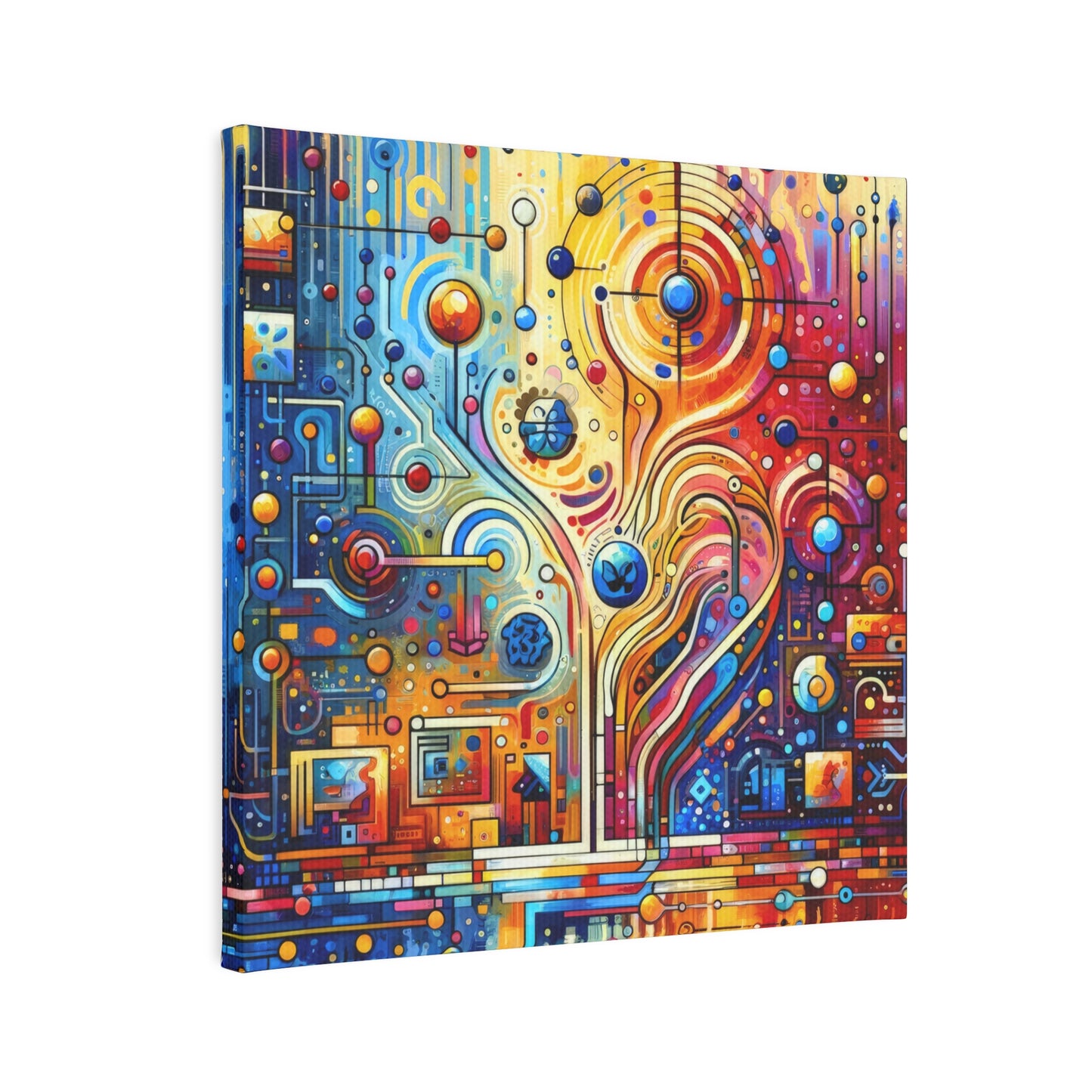 Supportive Divided Empathy Canvas Photo Tile
