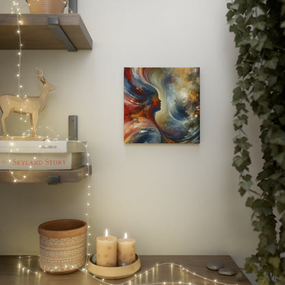 Embracing Sovereign Reflectivity Canvas Photo Tile