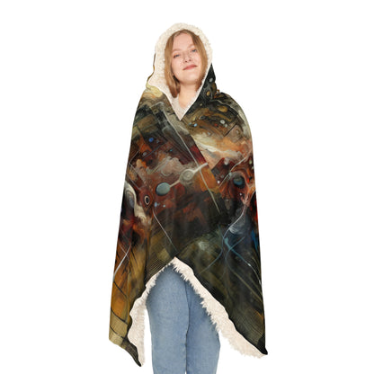 Integral Stewardship Abstract Snuggle Blanket