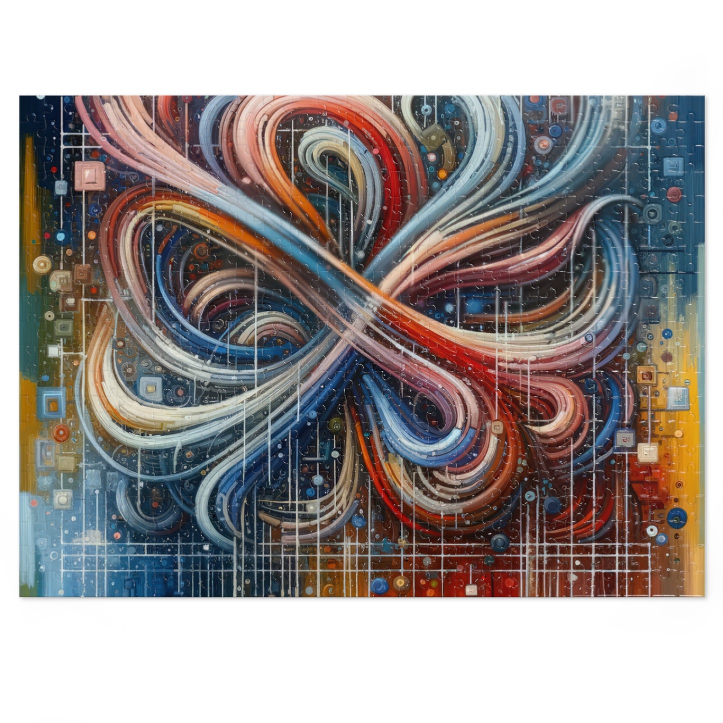 Humanity Tapestry Unification Jigsaw Puzzle (30, 110, 252, 500,1000-Piece)