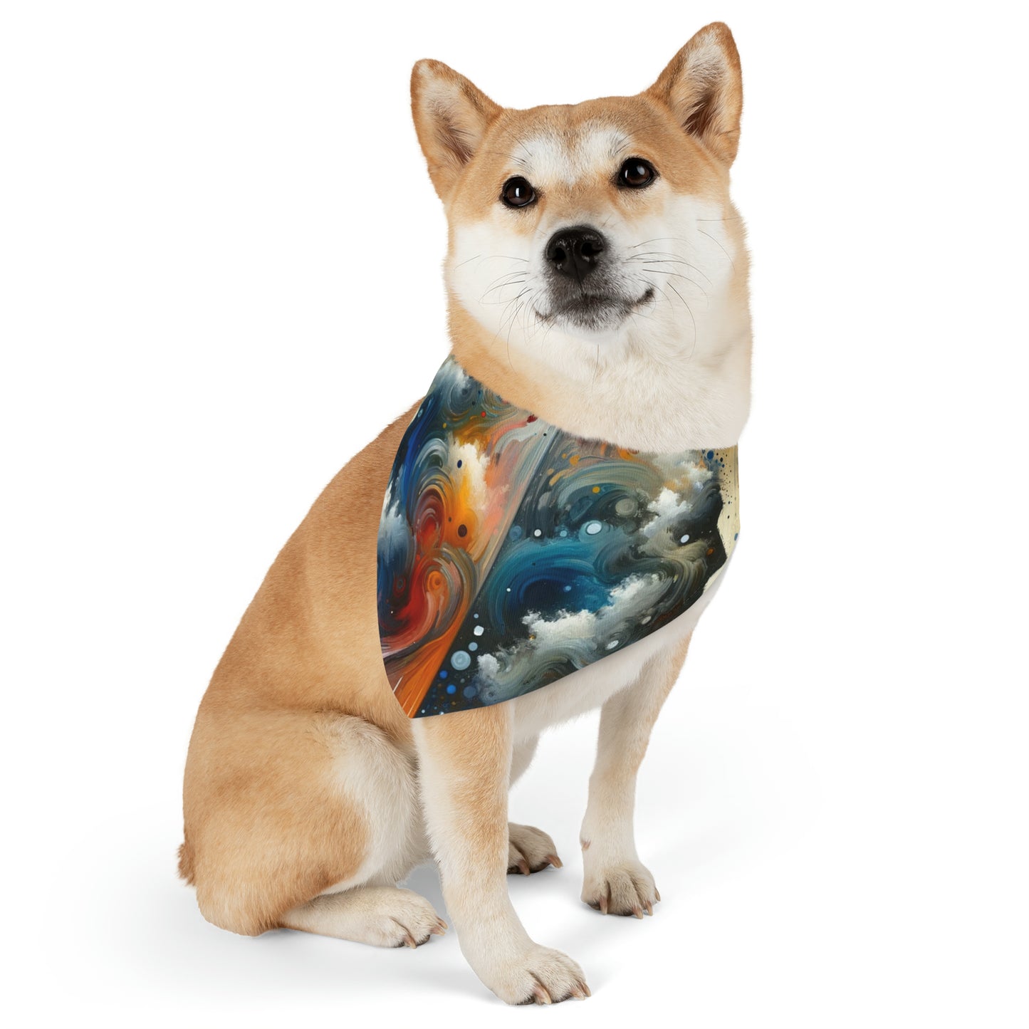 Connected Isolation Paradox Pet Bandana Collar