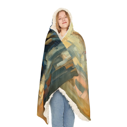 Urban Tachism Encounter Snuggle Blanket