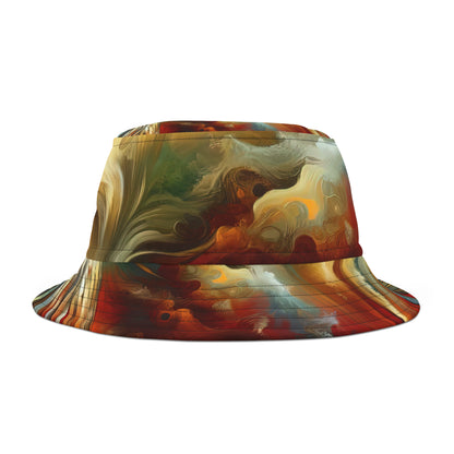 Symphonic Interconnectedness Shift Bucket Hat (AOP)