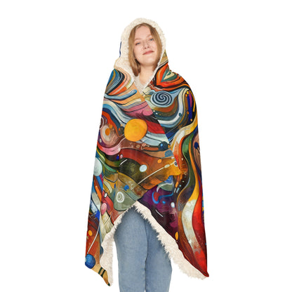 Conversational Catalyst Tachism Snuggle Blanket