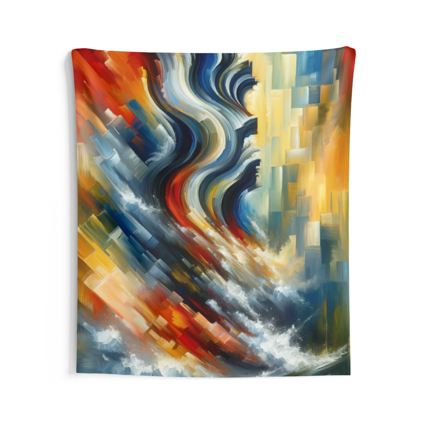 Persistence Force Abstract Indoor Wall Tapestries