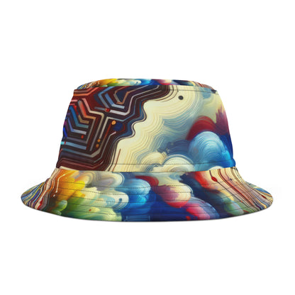 Supportive Digital Empathy Bucket Hat (AOP)