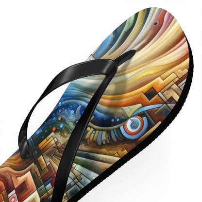 Awakening Spiral Empowerment Flip Flops