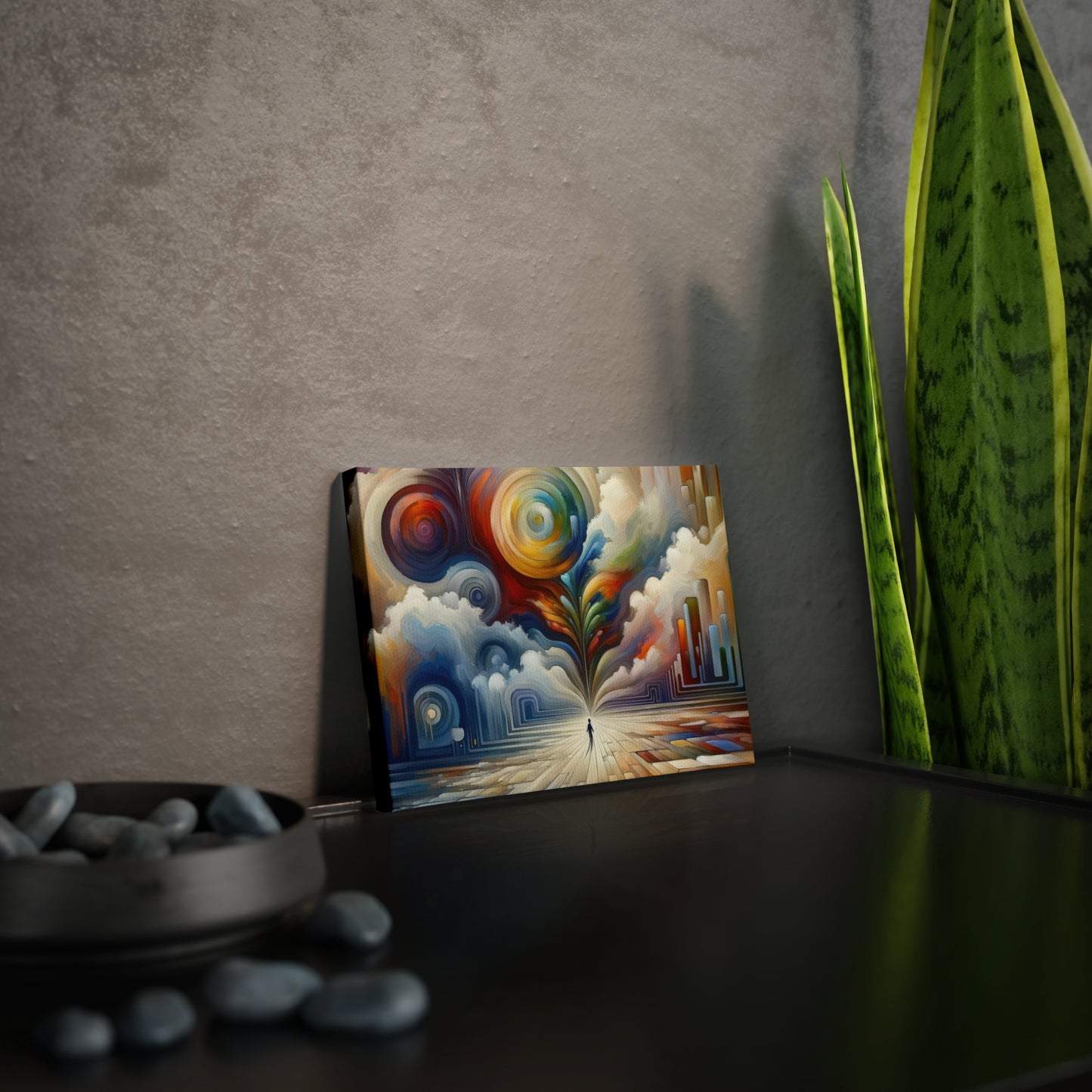 Sensory Thought Awakening Canvas Photo Tile