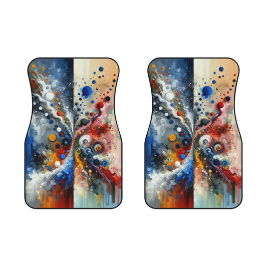 Unity Duality Abstraction Car Mats (2x Front)