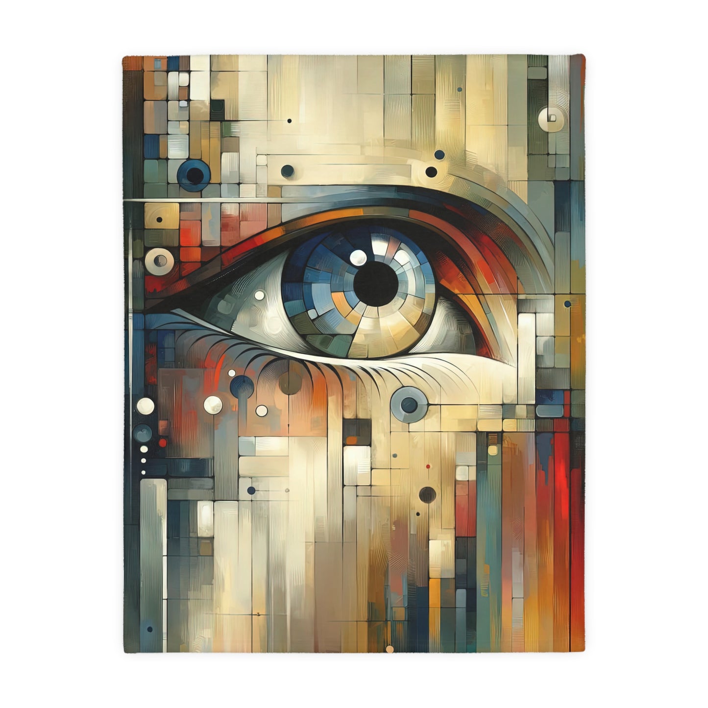 Focused Vision Quest Velveteen Microfiber Blanket (Two-sided print)