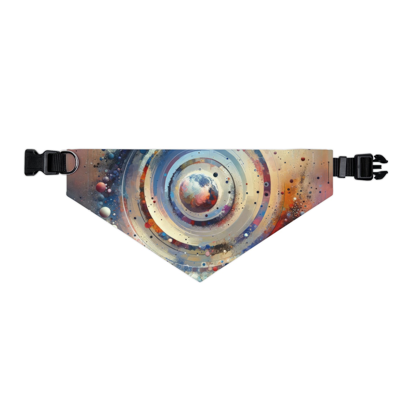 Conscious Rings Tachism Pet Bandana Collar