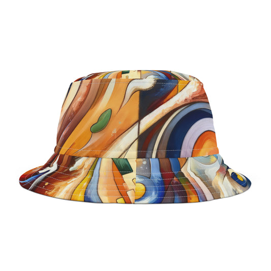 Companionable Lightness Journey Bucket Hat (AOP)