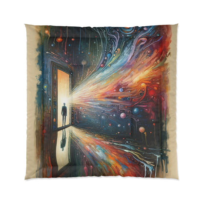 Mirror Wholeness Tachism Comforter
