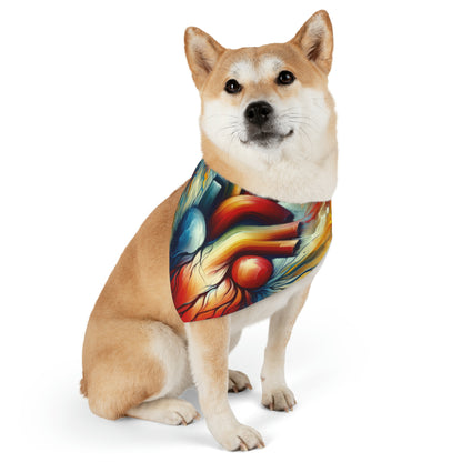 Humanity Heart Unveiled Pet Bandana Collar