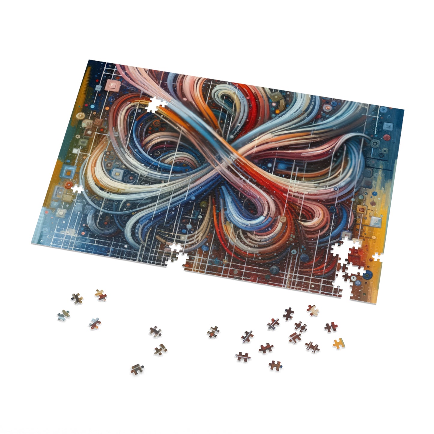 Humanity Tapestry Unification Jigsaw Puzzle (30, 110, 252, 500,1000-Piece)