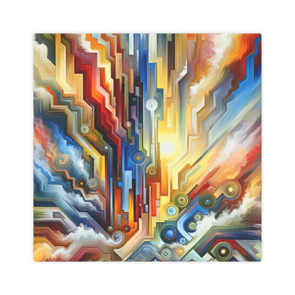 Unity Abstract Vibrancy Canvas Photo Tile